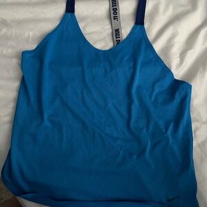 Nike Blue Tank Top. Size M. VGUC